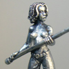 Nubian female with spear